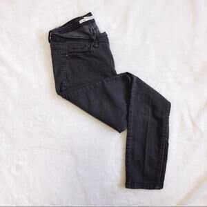 Forever 21 Gray Faded Wash Denim Jeans